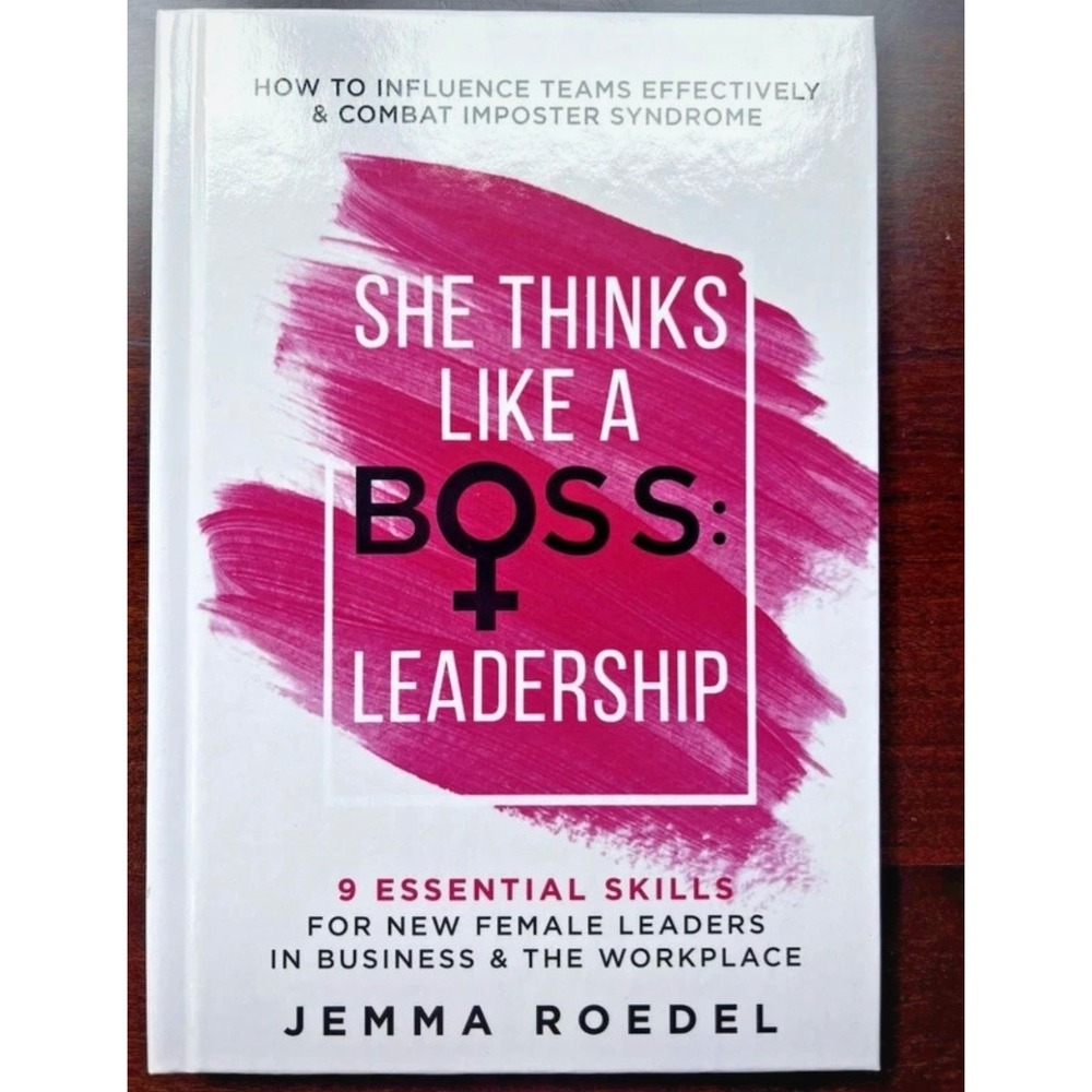 She Thinks Like a Boss Leadership Jemma Roedel Female Business Skills Paperback